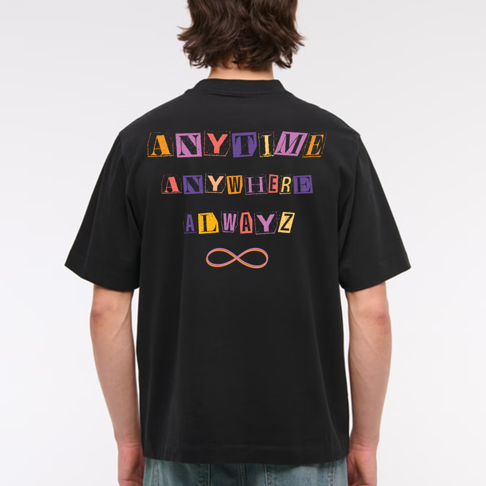 SUNSET LOVER TEE | BLACK