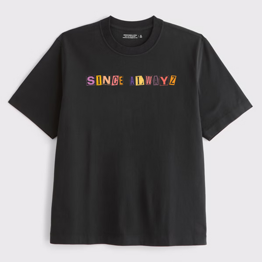SUNSET LOVER TEE | BLACK